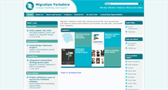 Desktop Screenshot of migrationyorkshire.org.uk